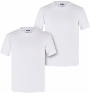 Girls' Stretch T-shirt Jersey 2-pack white+white