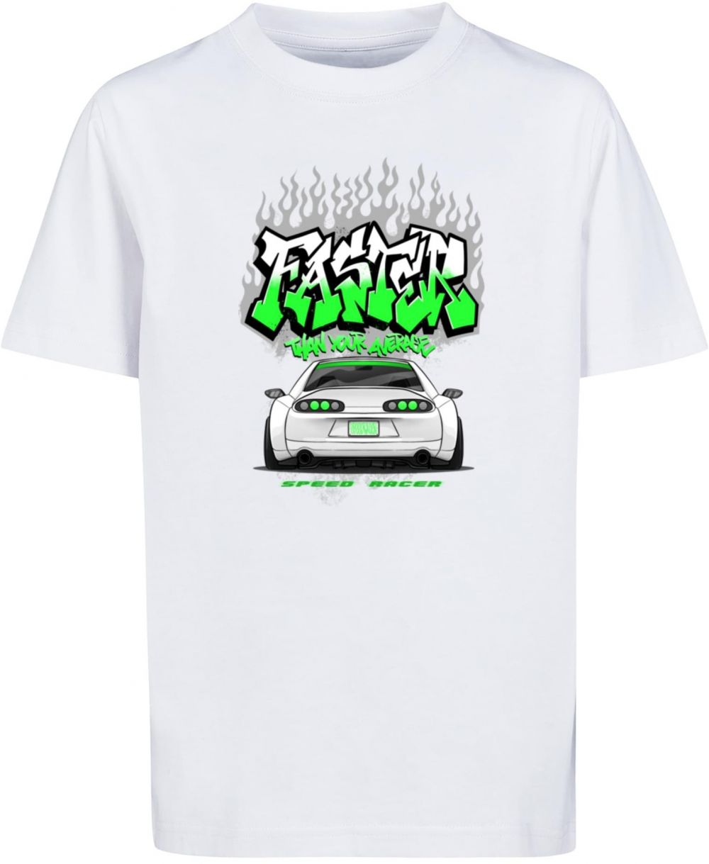 Children's T-shirt Faster Than Your Average white