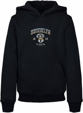 BRKLN Hoody black children's sweatshirt