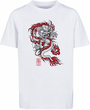 Children's T-shirt Dragon Baller white
