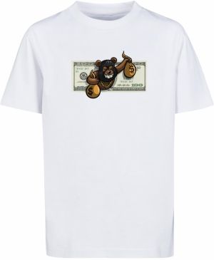 Children's T-shirt Money Bear white
