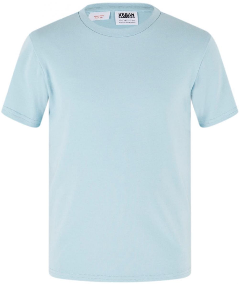 Girls' stretch T-shirt Jersey ocean blue