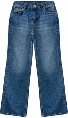 Trendyol Blue Low Waist Wide Leg Jeans