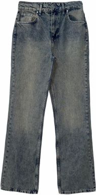 Trendyol Blue High Waist Wide Leg Jeans
