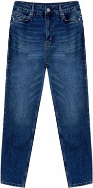 Trendyol Dark Blue High Waist Slim Mom Jeans