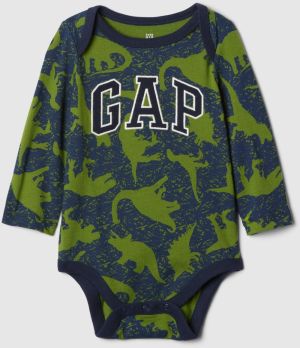 GAP Baby cotton bodysuit with logo - Boys