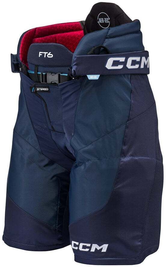 CCM JetSpeed FT6 Navy Junior L Hockey Pants