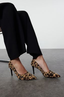 Trendyol Leopard Women's Classic Heeled Shoes