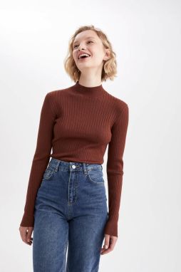 DEFACTO Slim Fit Half Turtleneck Sweater
