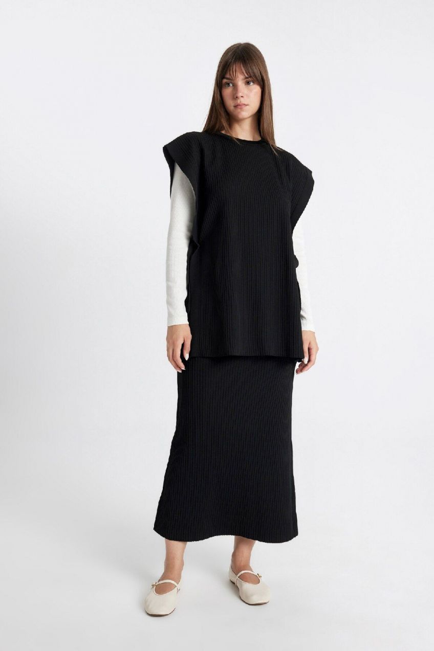 DEFACTO Regular Fit Maxi Skirt