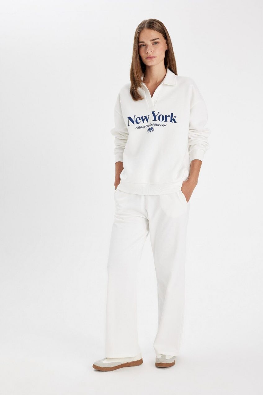 DEFACTO Wide Leg Pocket Sweatpants