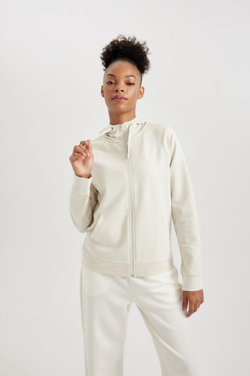 DEFACTO Fit Standard Fit Double Pocket Cardigan