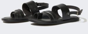 DEFACTO Women's Slip On Flat Heel Sandals