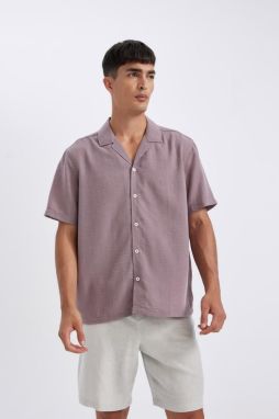 DEFACTO Relax Fit Polo Neck Short Sleeve Shirt