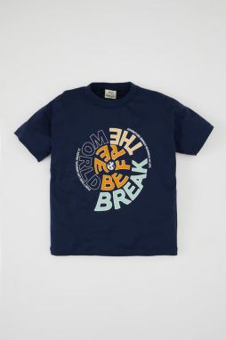 DEFACTO Baby Boy Printed Short Sleeve T-Shirt