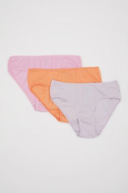 DEFACTO Girl's 3-Piece Slip Panties