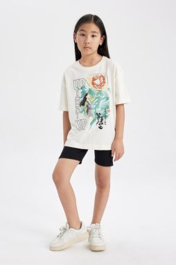 DEFACTO Girl's Biker Ribbed Camisole Tights
