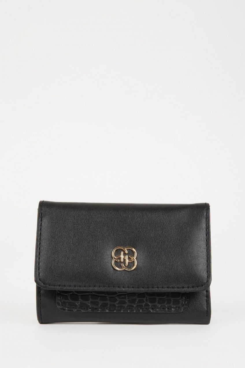 DEFACTO Women's Faux Leather Wallet