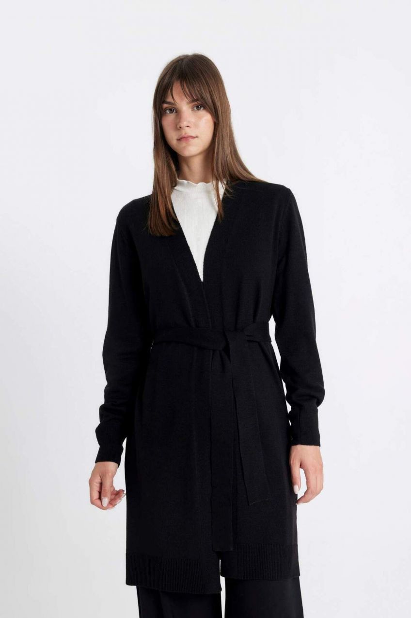 DEFACTO Regular Fit Shawl Collar Cardigan