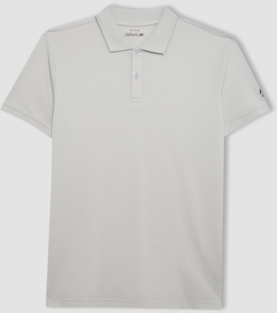 DEFACTO Fit Slim Fit Polo Neck Short Sleeve T-Shirt