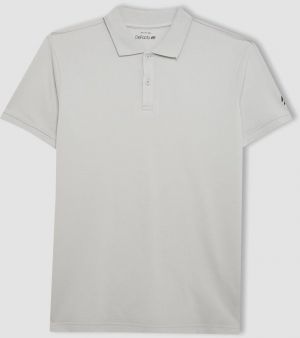 DEFACTO Fit Slim Fit Polo Neck Short Sleeve T-Shirt