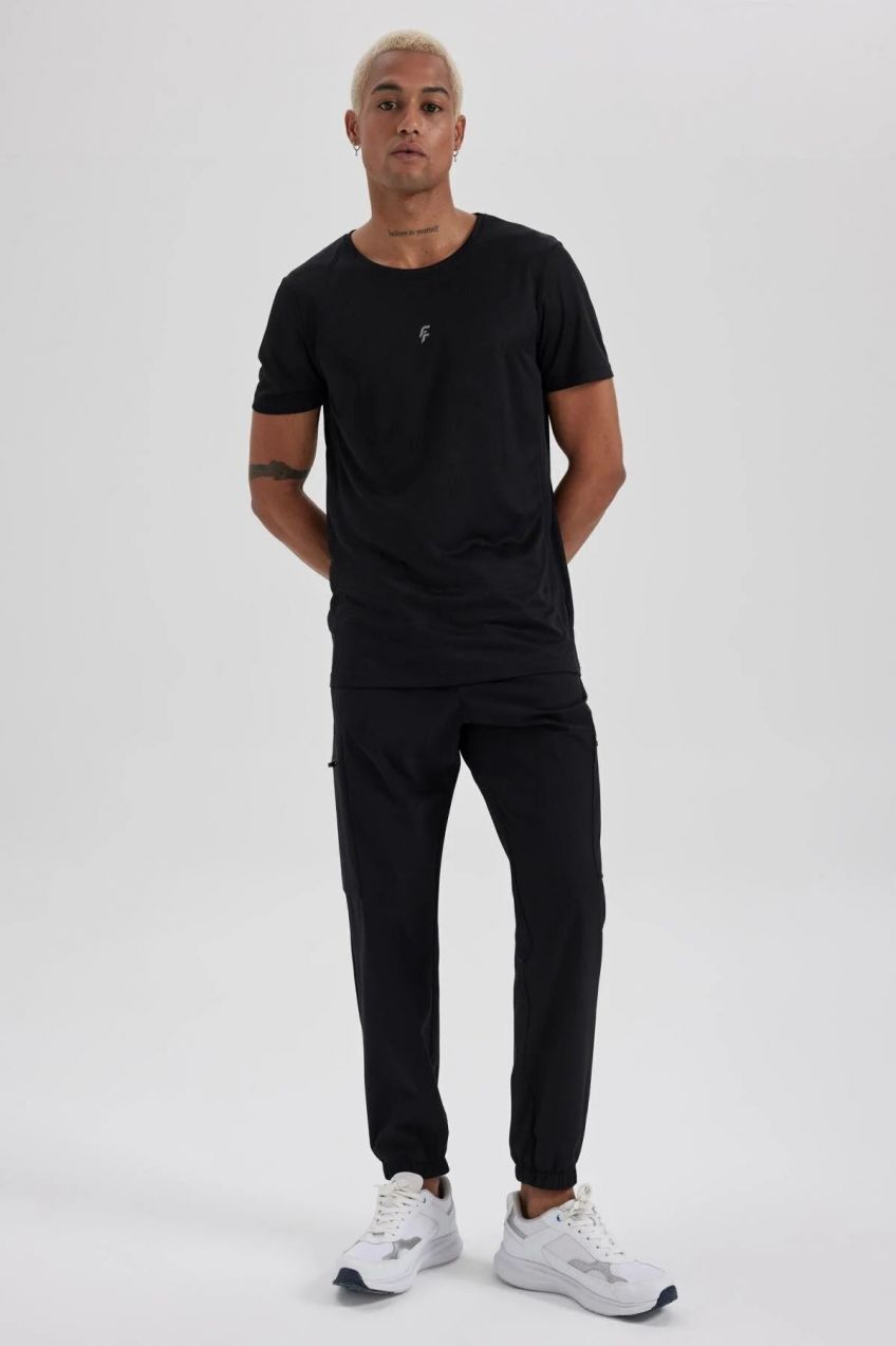 DEFACTO Fit Standard Fit Woven Sports Jogger Sweatpants