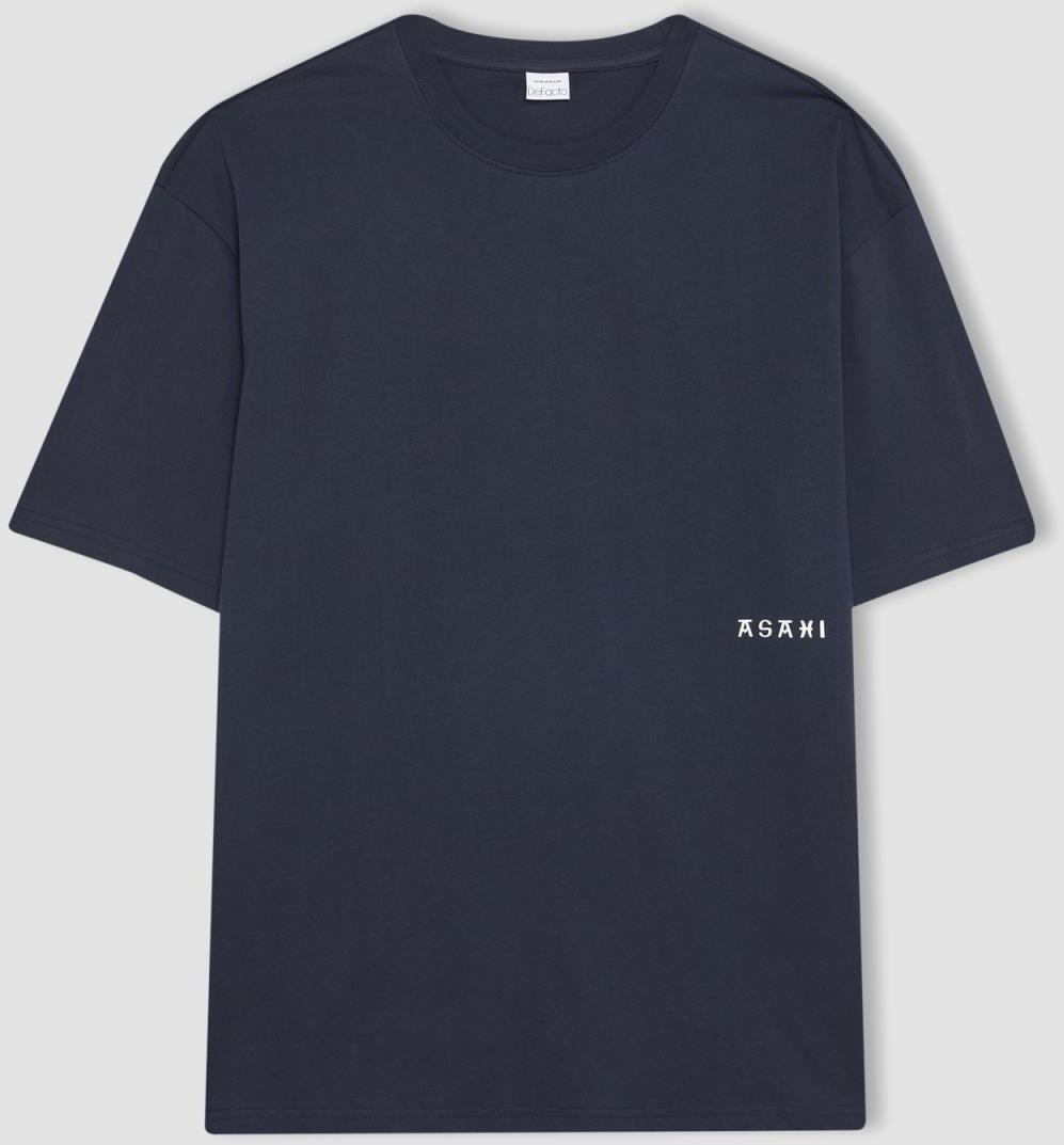 DEFACTO Relax Fit Crew Neck Short Sleeve T-Shirt