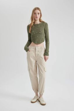 DEFACTO Cool Cargo Jogger Gabardine Trousers B0454ax23au