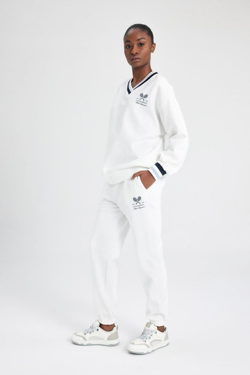 DEFACTO Fit Standard Fit Double Pocket Sweatpants