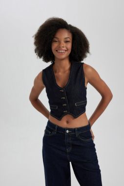 DEFACTO Blazer Jean Vest