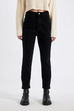 DEFACTO Mary Straight Leg High Waist Cut Ankle Length Jeans