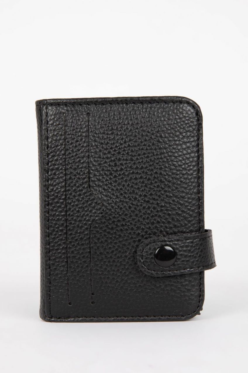 DEFACTO Men's Faux Leather Wallet
