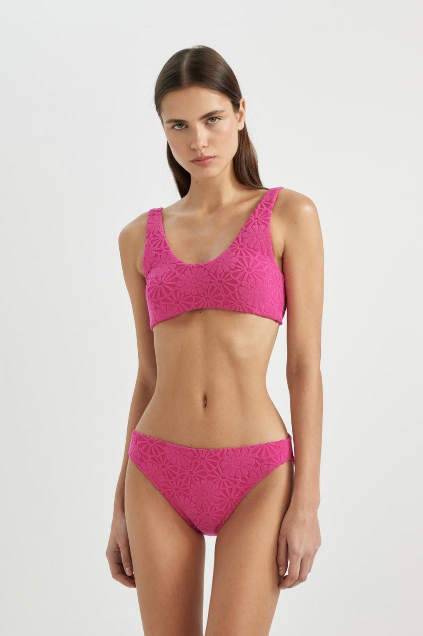 DEFACTO Fall in Love Regular Fit Floral Bikini Bottom