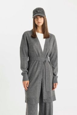 DEFACTO Regular Fit Shawl Collar Cardigan