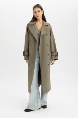 DEFACTO Waterproof Regular Fit Trench Coat