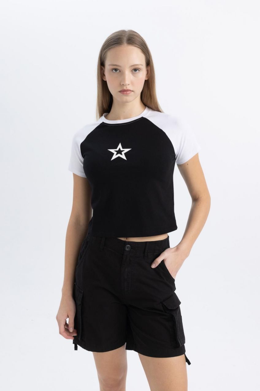 DEFACTO Cool Fitted Short Sleeve T-Shirt