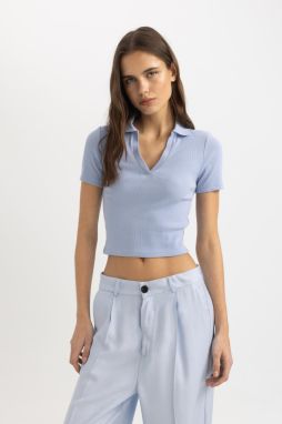 DEFACTO Slim Fit Short Sleeve Polo T-Shirt