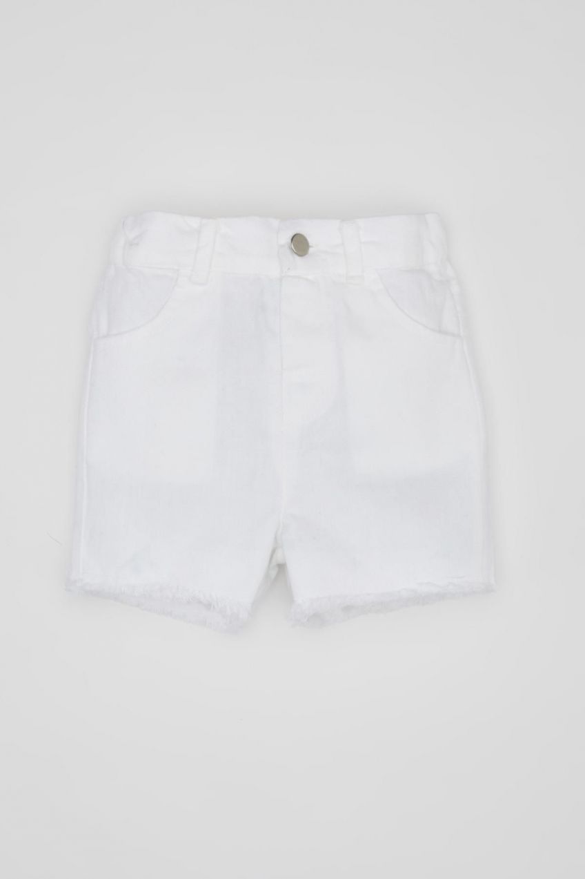 DEFACTO Baby Girl Gabardine Shorts