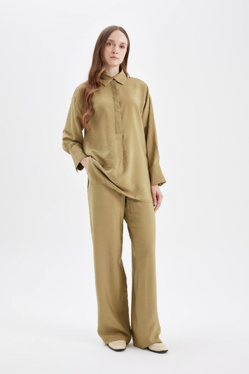 DEFACTO Wide Leg Trousers