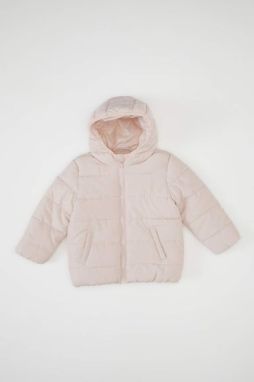 DEFACTO Baby Girl Hooded Puffer Coat