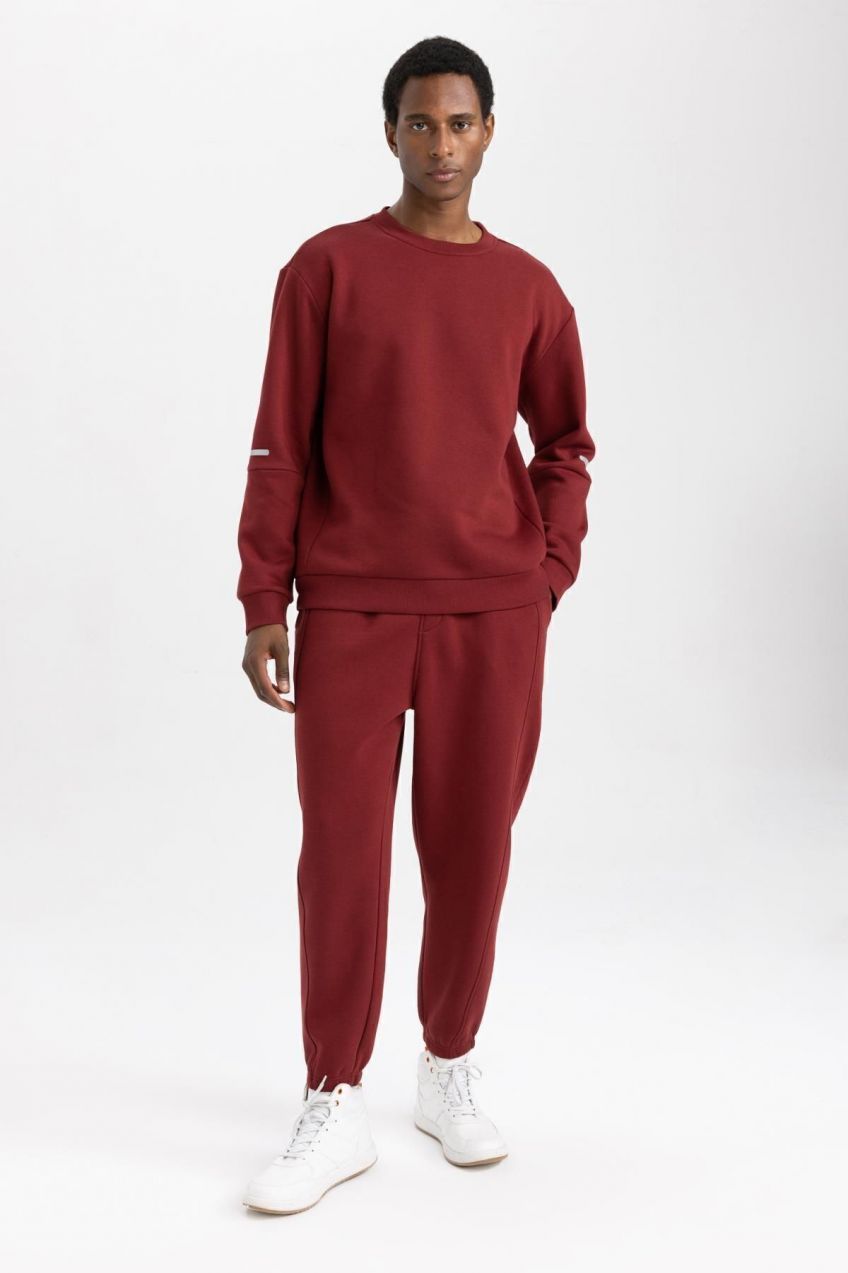 DEFACTO Fit Standard Fit Flexible Leg Jogger Sweatpants