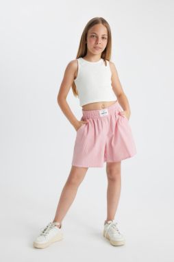 DEFACTO Girl's Cotton Shorts