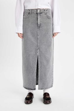 DEFACTO Fashion Fit Jean Long Skirt