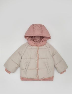DEFACTO Baby Girl Hooded Coat