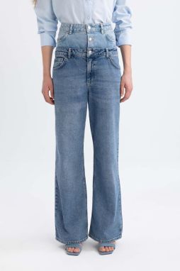 DEFACTO Afra X 90's Wide Leg High Waist Long Jean Pants