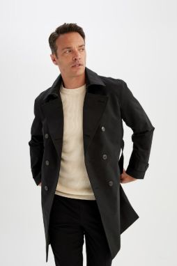 DEFACTO Waterproof Regular Fit Lined Trench Coat