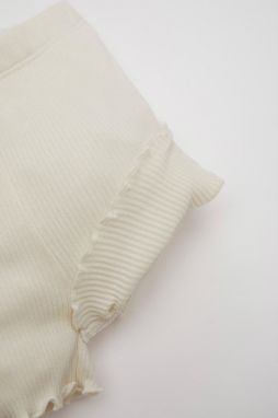 DEFACTO Baby Girl Ribbed Camisole Shorts