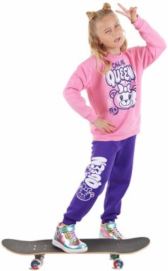 Denokids Queen Bear Girls Tracksuit
