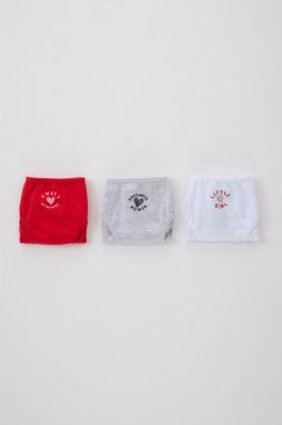 DEFACTO Girl's 3-Piece Slip Panties