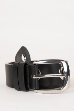 DEFACTO Women's Faux Leather Classic Belt